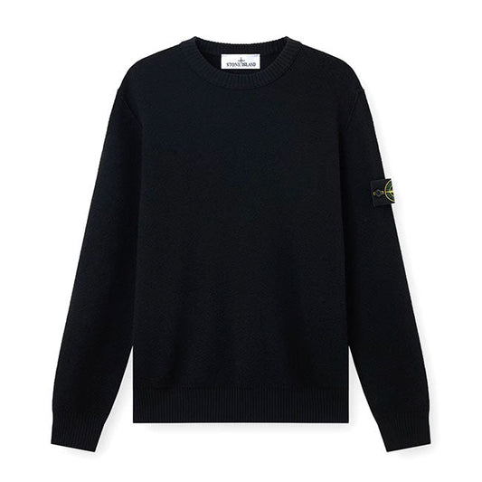 STONE ISLAND PURE RWS WOOL CREW NECK KNIT 5100011 S01C4 V0029