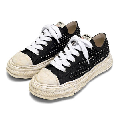 Maison MIHARA YASUHIRO メゾンミハラヤスヒロ PETERSON 23 ピーターソン スタッズ キャンバス スニーカー A15FW721