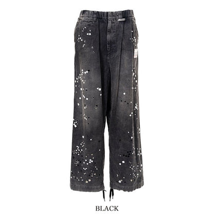 Maison MIHARA YASUHIRO メゾンミハラヤスヒロ エンベリッシュド コーデュロイ ワイドパンツ A15PT034