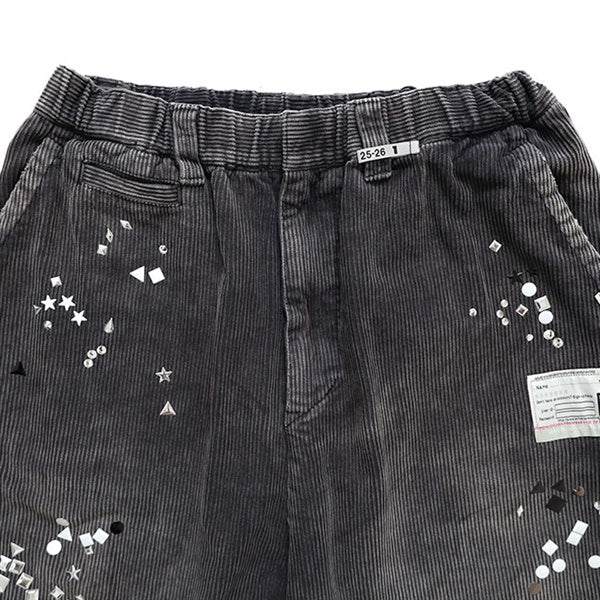 Maison MIHARA YASUHIRO メゾンミハラヤスヒロ エンベリッシュド コーデュロイ ワイドパンツ A15PT034
