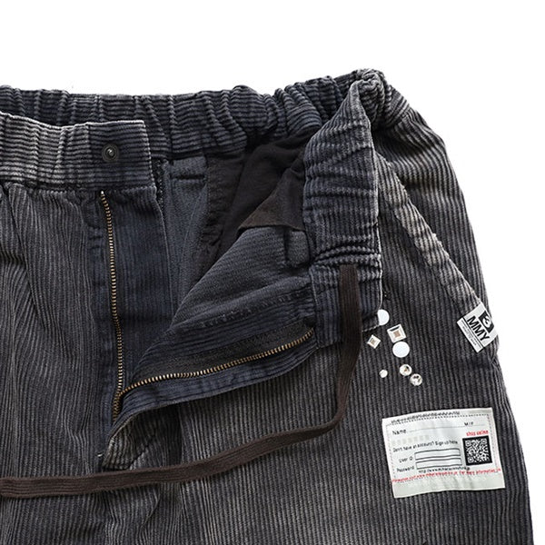 Maison MIHARA YASUHIRO メゾンミハラヤスヒロ エンベリッシュド コーデュロイ ワイドパンツ A15PT034