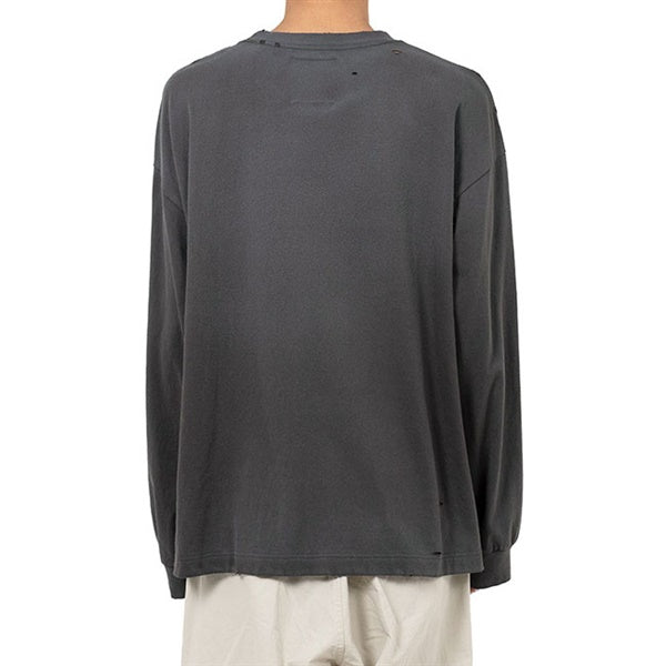 Maison MIHARA YASUHIRO メゾンミハラヤスヒロ ドッグプリント エンベリッシュド ロンT J15LT751