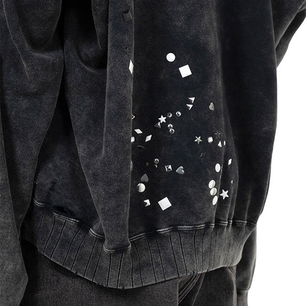 Maison MIHARA YASUHIRO メゾンミハラヤスヒロ エンベリッシュド クルーネック スウェット A15PO562