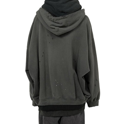 Maison MIHARA YASUHIRO メゾンミハラヤスヒロ トリプルレイヤード フーディー スウェットジャケット A15PK581