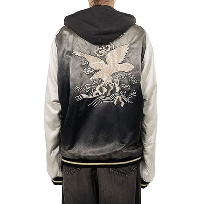 Maison MIHARA YASUHIRO メゾンミハラヤスヒロ リバーシブル フード付き スーベニアジャケット J15BL143