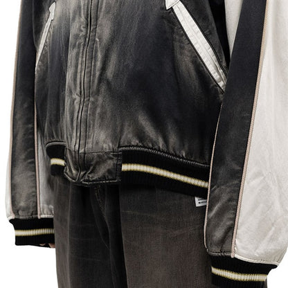 Maison MIHARA YASUHIRO メゾンミハラヤスヒロ リバーシブル フード付き スーベニアジャケット J15BL143