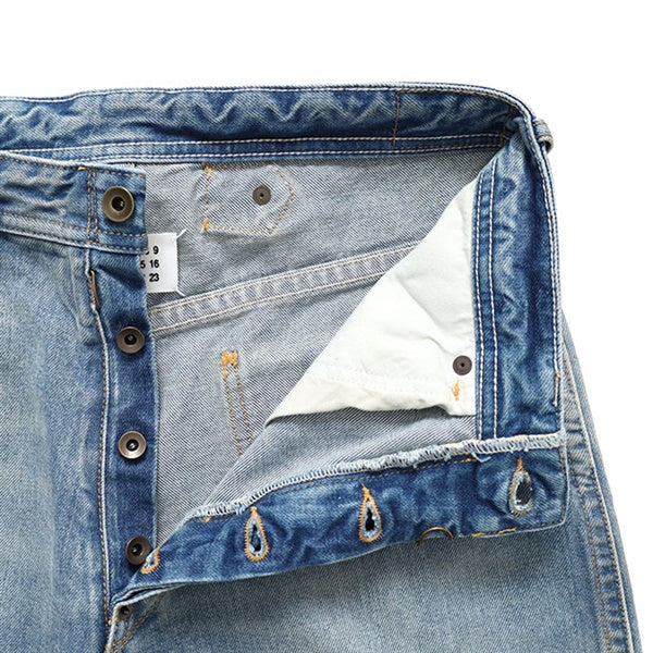 Maison Margiela メゾンマルジェラ ストレートレッグ クロップドジーンズ S50LA0245 S30561 987