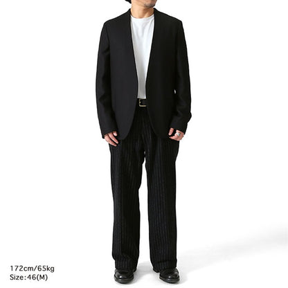 Maison Margiela メゾンマルジェラ バージンウール ノーカラージャケット S50BN0318 S47782 900
