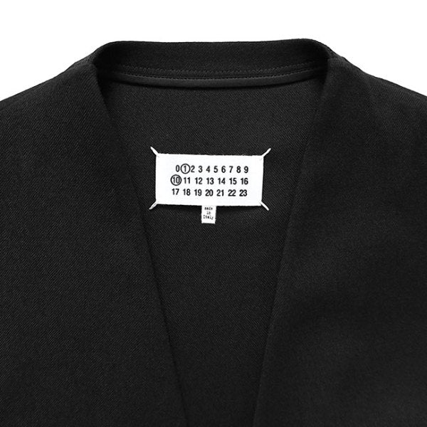 Maison Margiela メゾンマルジェラ バージンウール ノーカラージャケット S50BN0318 S47782 900