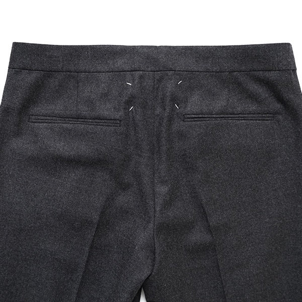Maison Margiela メゾンマルジェラ バージンウール ドローストリング ウールトラウザーズ S50KA0722 S47782 860M