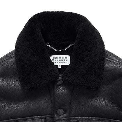 Maison Margiela メゾンマルジェラ ワックスド シアリングジャケット S50AM0659 SY1399 900