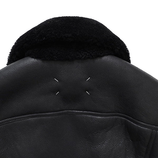 Maison Margiela メゾンマルジェラ ワックスド シアリングジャケット S50AM0659 SY1399 900