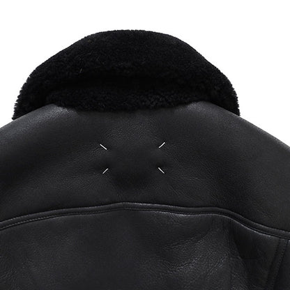 Maison Margiela メゾンマルジェラ ワックスド シアリングジャケット S50AM0659 SY1399 900