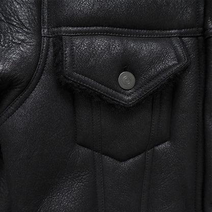Maison Margiela メゾンマルジェラ ワックスド シアリングジャケット S50AM0659 SY1399 900
