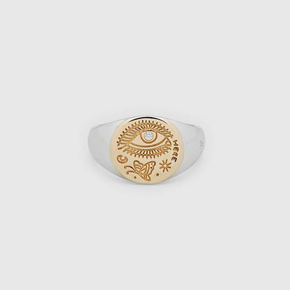TOMWOOD × Guy Le Tatooer Butterfly Ring Gold 101623 **