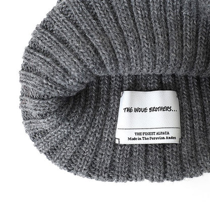 The Inoue Brothers ザ・イノウエブラザーズ Rib Hat アルパカウール ニットキャップ TIB-ALAC1031M