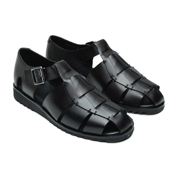 Paraboot パラブーツ PACIFIC パシフィック レザーグルカサンダル 123312 編み込み メンズ