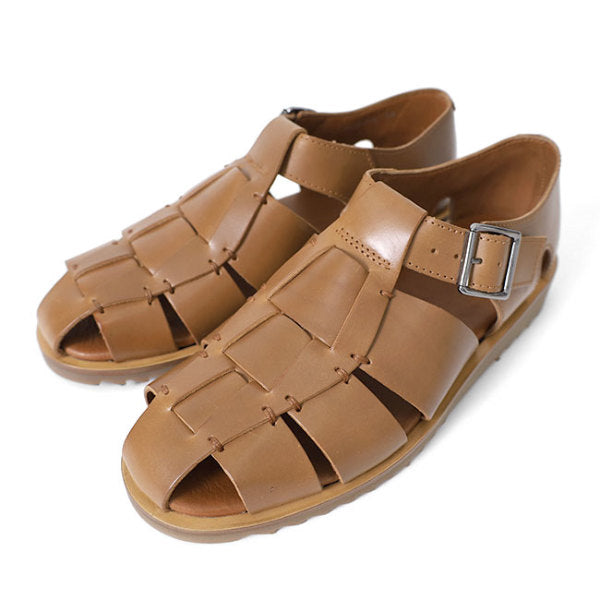 Paraboot パラブーツ PACIFIC パシフィック レザーグルカサンダル 123303 編み込み メンズ