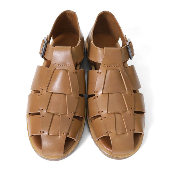Paraboot パラブーツ PACIFIC パシフィック レザーグルカサンダル 123303 編み込み メンズ