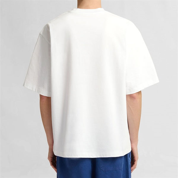 MARNI マルニ 胸ポケット ロゴ刺繍Tシャツ HUMU0352QS UTC406