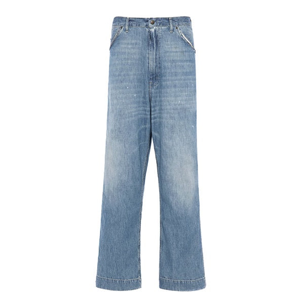う*め様 Maison Margiela 22aw ペイントワイドデニム MM6 MAISON
