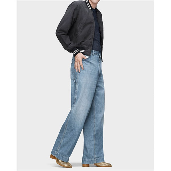 Maison Margiela メゾンマルジェラ ペイントスプラッター ヴィンテージ ワイドジーンズ S50KA0711 M30021