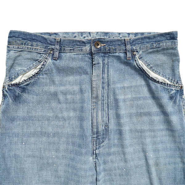 Maison Margiela メゾンマルジェラ ペイントスプラッター ヴィンテージ ワイドジーンズ S50KA0711 M30021