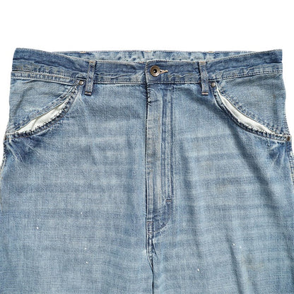 Maison Margiela メゾンマルジェラ ペイントスプラッター ヴィンテージ ワイドジーンズ S50KA0711 M30021