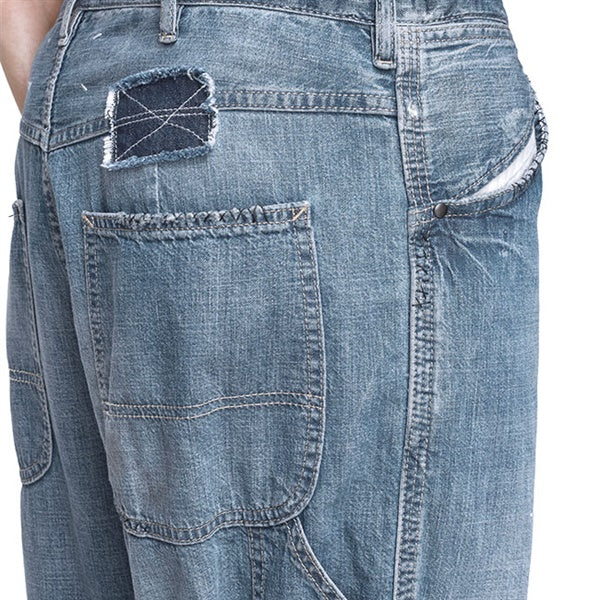 Maison Margiela メゾンマルジェラ ペイントスプラッター ヴィンテージ ワイドジーンズ S50KA0711 M30021