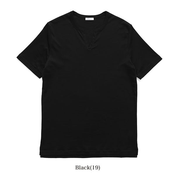 nomiamo ノミアモ スーピマコットン キーネックTシャツ nom-AD **