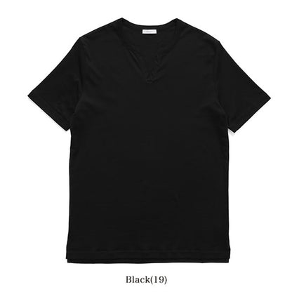 nomiamo ノミアモ スーピマコットン キーネックTシャツ nom-AD **