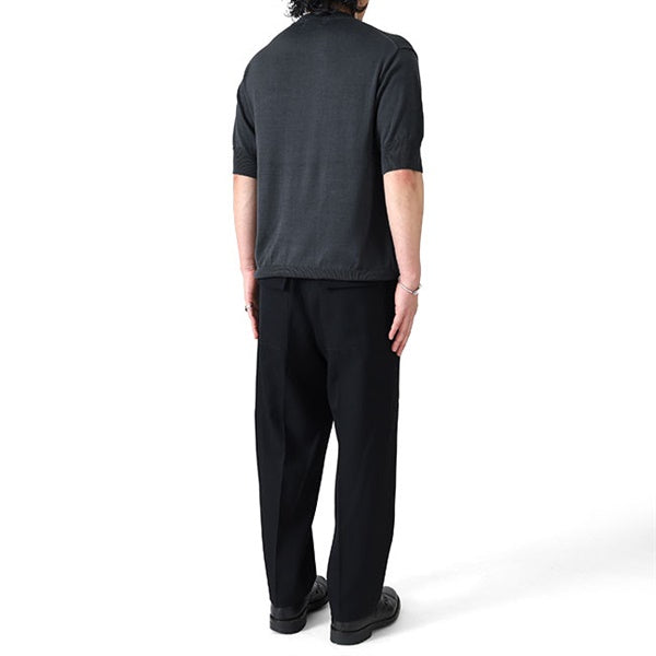 rencontrant レンコントラント シルク ハイゲージニットTシャツ 10112