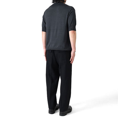 rencontrant レンコントラント シルク ハイゲージニットTシャツ 10112