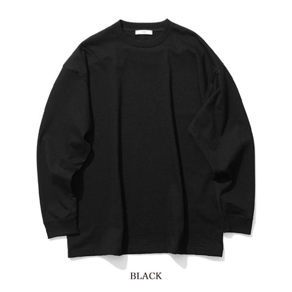 ATON エイトン スーピマコットン ルーズフィット ロンT 0031 **