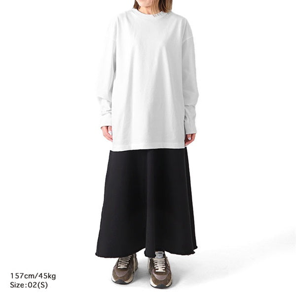 ATON エイトン スーピマコットン ルーズフィット ロンT 0031 **
