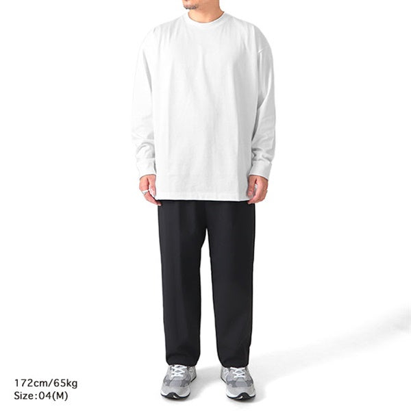 ATON エイトン スーピマコットン ルーズフィット ロンT 0031 **