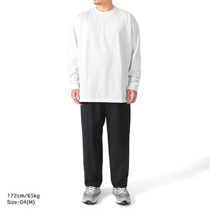 ATON エイトン スーピマコットン ルーズフィット ロンT 0031 **