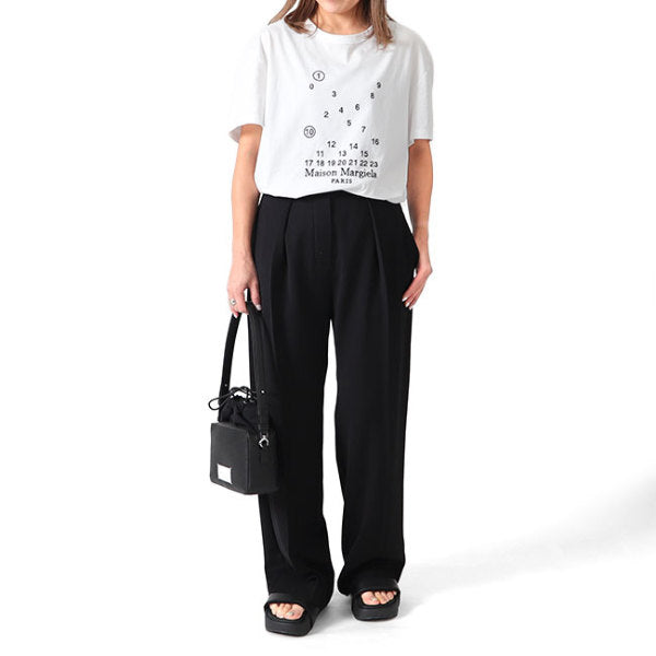 Maison Margiela メゾンマルジェラ カレンダーグラフィック ロゴTシャツ S50GC0684 S22816