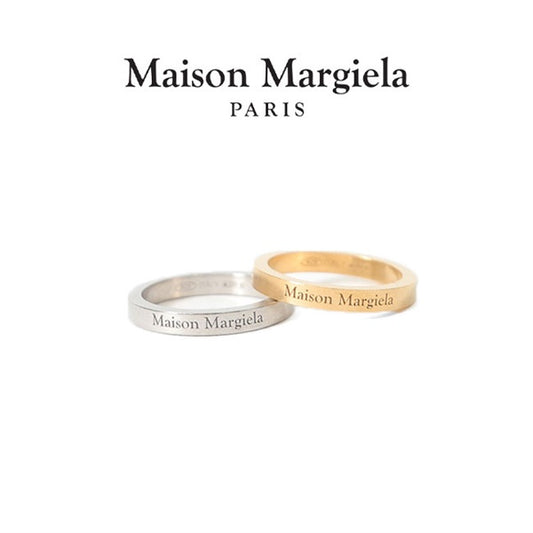 Maison Margiela メゾンマルジェラ ロゴ リング SM1UQ0080 SV0158 **