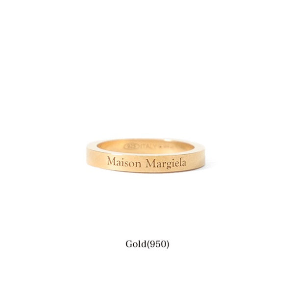 Maison Margiela メゾンマルジェラ ロゴ リング SM1UQ0080 SV0158 指輪