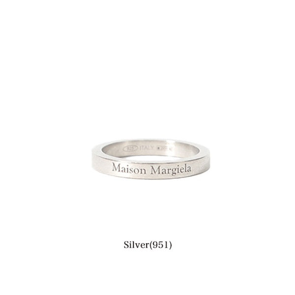 Maison Margiela メゾンマルジェラ ロゴ リング SM1UQ0080 SV0158 **