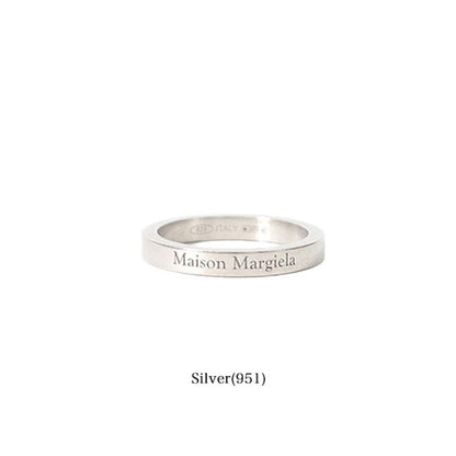 Maison Margiela メゾンマルジェラ ロゴ リング SM1UQ0080 SV0158 **