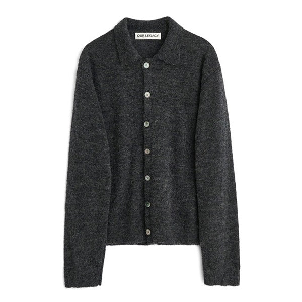 Our Legacy アワーレガシー EVENING POLO アルパカウール イブニングポロ ニットカーカーディガン M2263EC