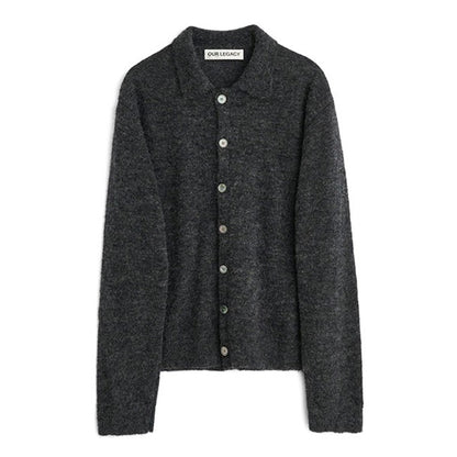 Our Legacy アワーレガシー EVENING POLO アルパカウール イブニングポロ ニットカーカーディガン M2263EC