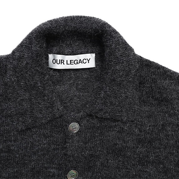 Our Legacy アワーレガシー EVENING POLO アルパカウール イブニングポロ ニットカーカーディガン M2263EC