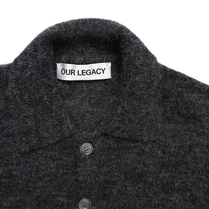 Our Legacy アワーレガシー EVENING POLO アルパカウール イブニングポロ ニットカーカーディガン M2263EC