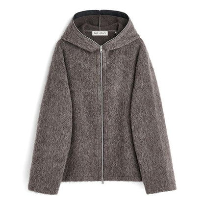 Our Legacy アワーレガシー FULL ZIP HOOD ヘアリーウール フルジップ パーカー M2266FM