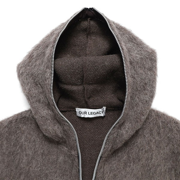 Our Legacy アワーレガシー FULL ZIP HOOD ヘアリーウール フルジップ パーカー M2266FM