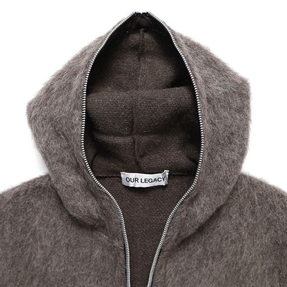 Our Legacy アワーレガシー FULL ZIP HOOD ヘアリーウール フルジップ パーカー M2266FM