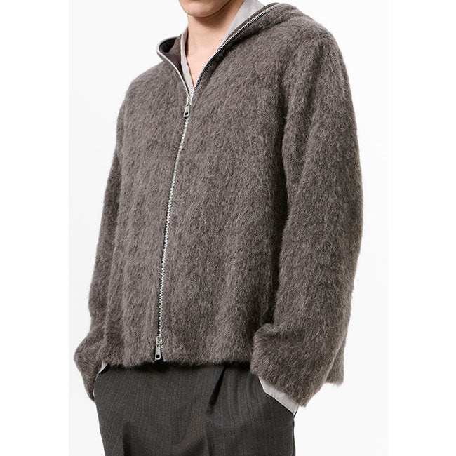 Our Legacy アワーレガシー FULL ZIP HOOD ヘアリーウール フルジップ